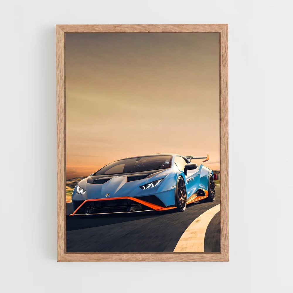 Poster Huracan Vibes – affiche Lamborghini (vue 4)